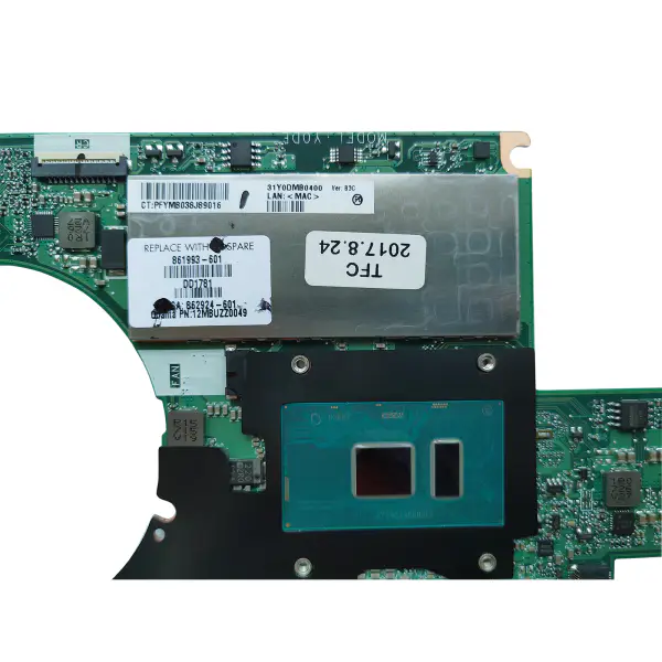 HP Spectre x360 861993-001 861993-501 861993-601 DAY0DEMBAB0 Placa base