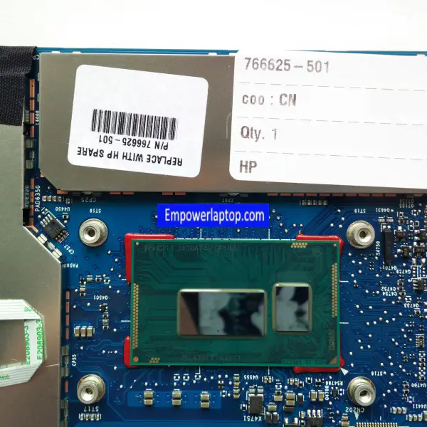 HP 766625-001 766625-601 i5-4302Y CPU 4GB 1.6GHz Placa Base