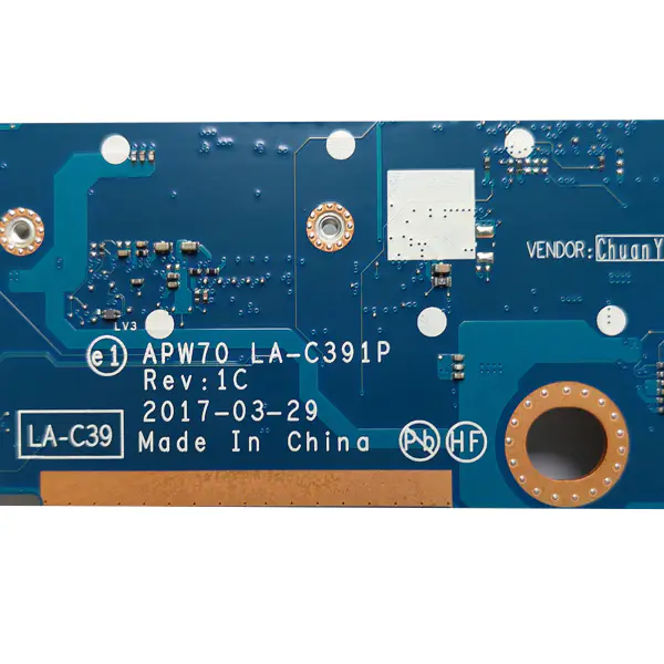 HP 856279-001 856279-501 856279-601 448.07N07.002N Con CPU i5-6200U Placa base