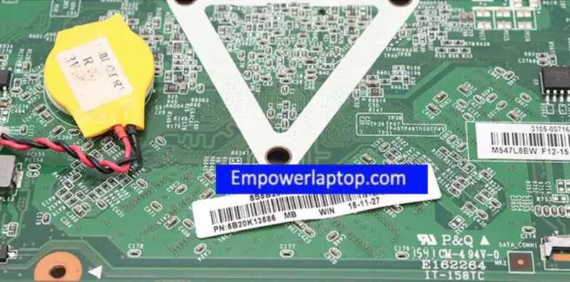 Lenovo Yoga 300-11IBR Placa base con Celeron N3050 1.6GHz cpu 4GB onboard