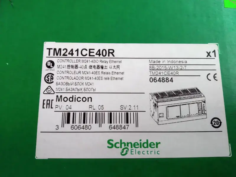 Controlador lógico SCHNEIDER TM241CE40R
