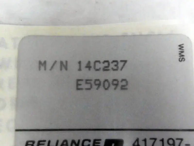 Reliance Eléctrico 14C237