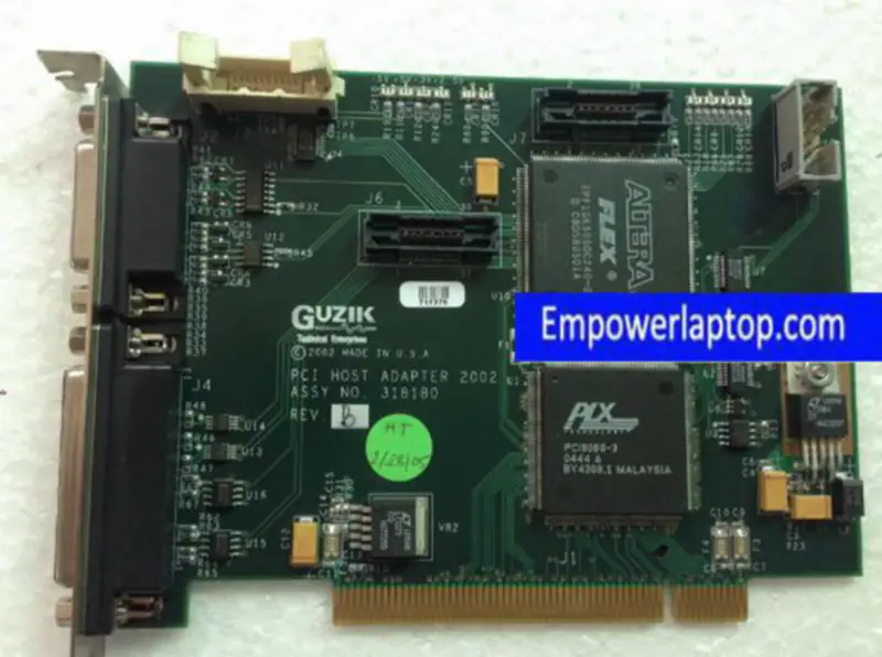 GUZIK PCI HOST ADAPTER 318180 318183 Tarjeta de Captura de Imagen