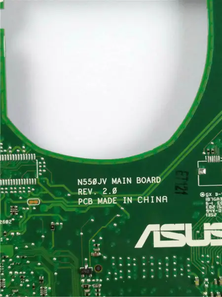 Placa base ATX Asus 60NB00K0-MB9000 N550JV