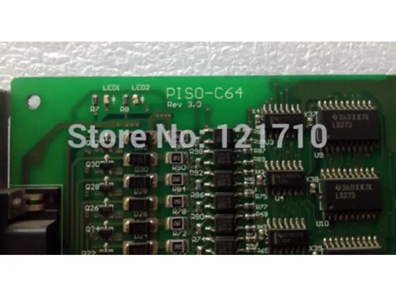 ICP DAS PISO-C64 REV 3.0 64 canales placa de salida digital de colector abierto aislada ópticamente