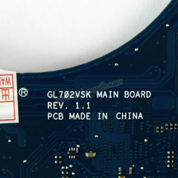 Placa base Asus 60NB0DZ0-MB1260 GL702VSK