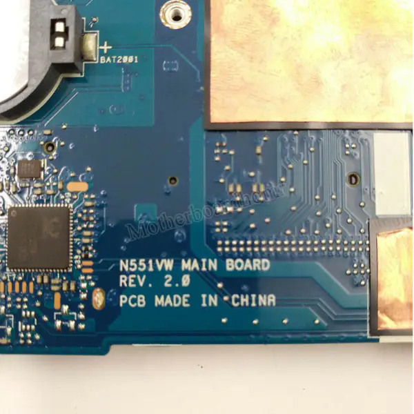 Placa base ATX Asus N551V G551VW