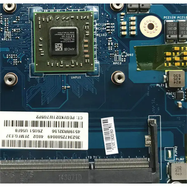 Placa base ATX HP 752783-001 752783-501 ZS051 LA-A996P