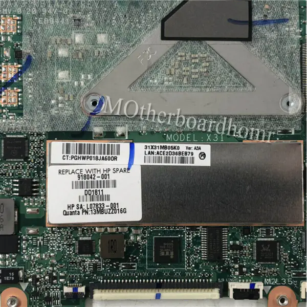 Placa base HP 918041-001 DAX31MB1AA0