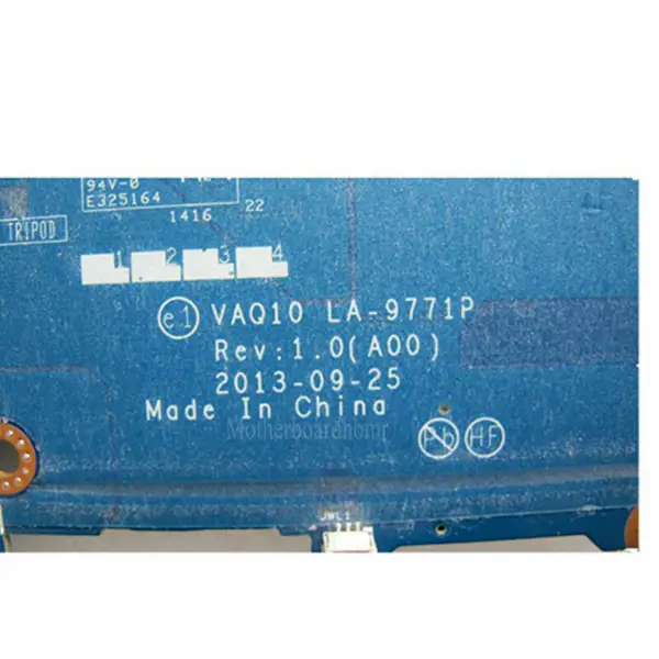 Placa base Dell DAG37AMB8D0LA-9771P LA-9771P