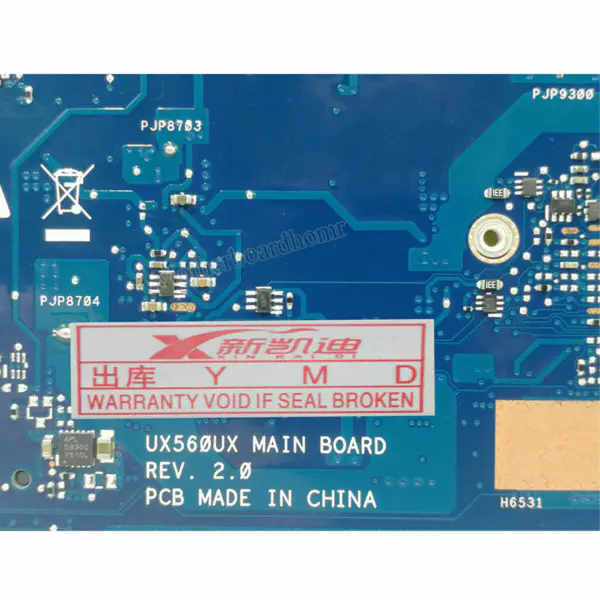 Placa base ATX Asus 60NB0C20-MB7001 Q524UQ UX560U UX560UQK UX560UQ UX560UX