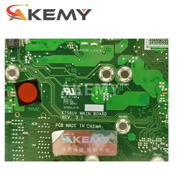 Placa base Asus X756UA X756UA ATX