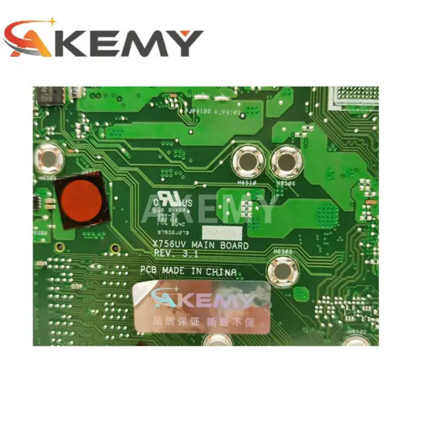 Placa base Asus X756UAK X756UAK ATX