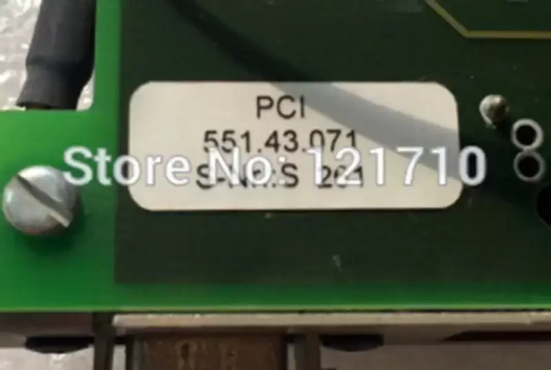 DR.LENZ AMCCRAM PCI 551.43.071 placa base industrial