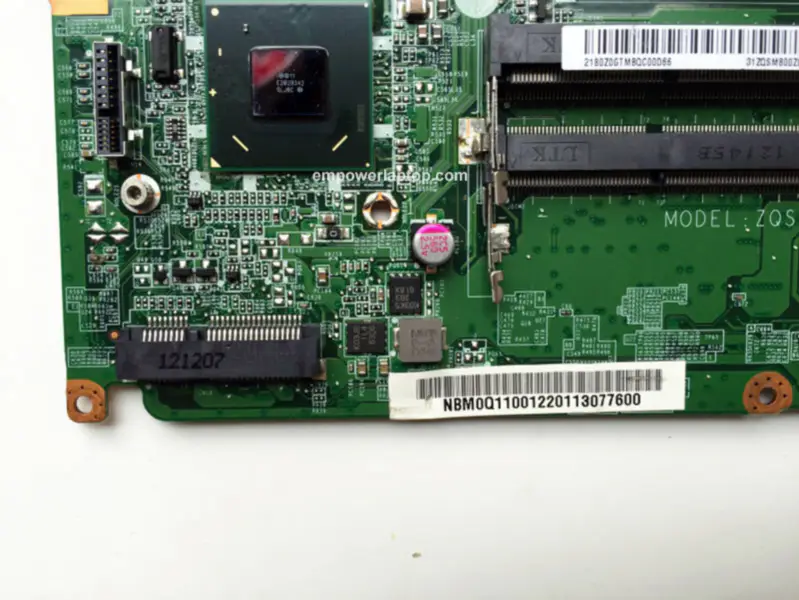 Placa base Acer Top E1-431 E1-471G NBM0Q11001 DAZQSAMB6E1 PGA989 HM77