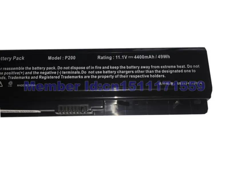 NUEVA Batería AA-PBAN6AB AA-PLAN6AB AA-PLAN9AB Para Samsung 200B 400B 600B NP200B NP400B NP600B P200 11.1V 4400MAH