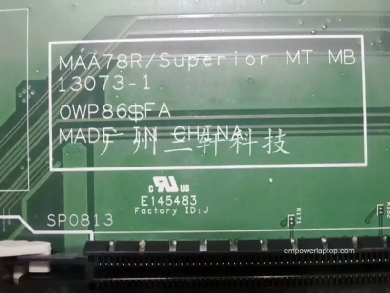 Placa base Dell 0DXP7D DXP7D Vostro 3901 V3901 MAA78R/Superior 13073-1