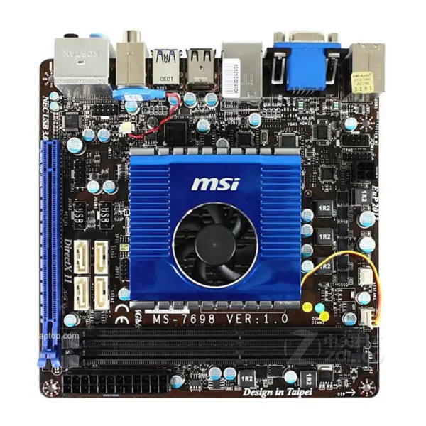 MSI E350IA-E45 APU 350 MINI ITX USB3 HDMI17 * 17 placa base