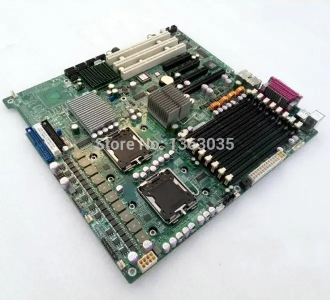 Supermicro X7DBE-X Placa base de servidor 5000P chipset LGA771 6*PCI-X