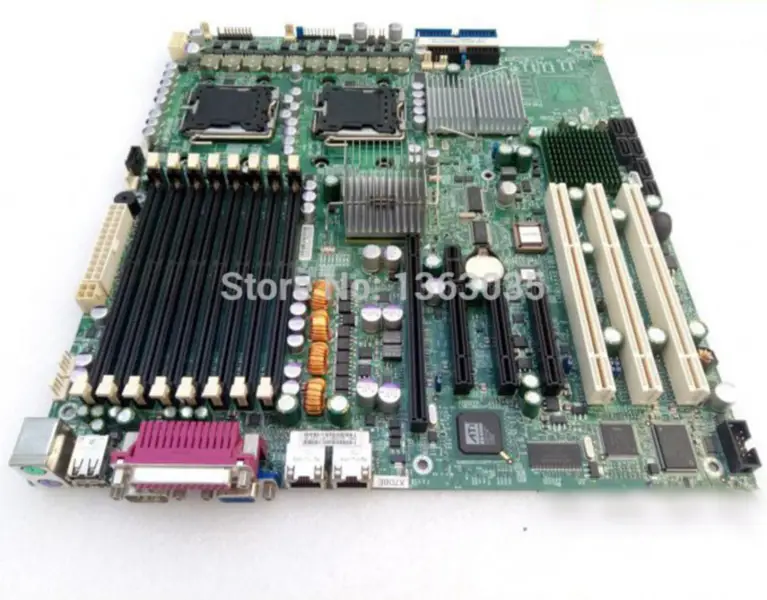 Supermicro X7DBE-X Placa base de servidor 5000P chipset LGA771 6*PCI-X
