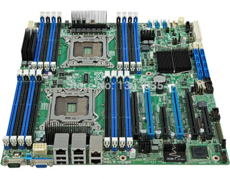 Placa base para servidor Intel S2600CO4 chipset C602 LGA2011