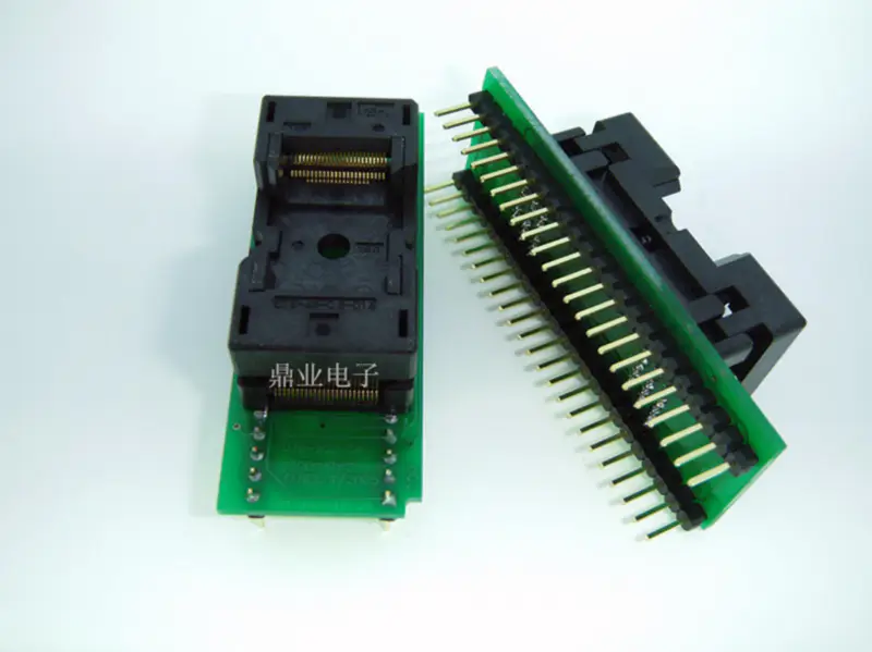 QFN48/DIP48 MLF48 QFN48 0.5mm IC Burn-in Socket Asiento de programación