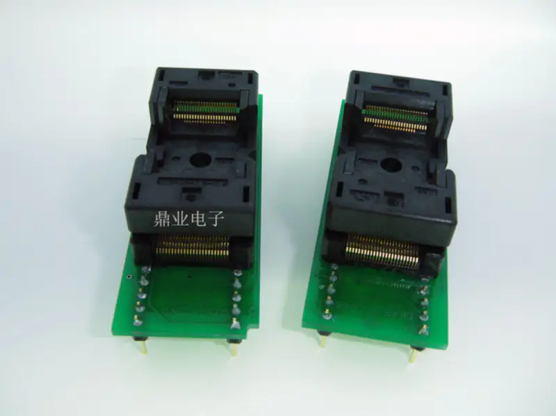 QFN48/DIP48 MLF48 QFN48 0.5mm IC Burn-in Socket Asiento de programación