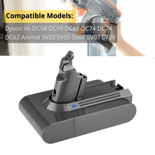 Batería Dyson V6 DC62 DC58 DC59 SV09 SV07 SV03