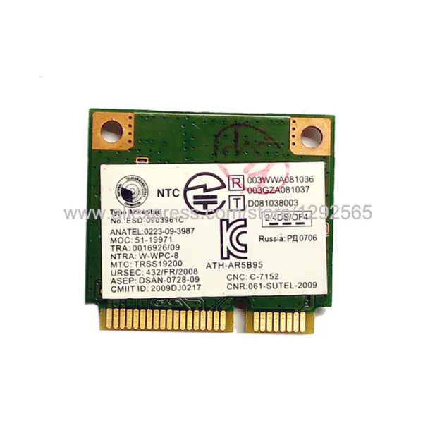 62205ANHMW 60Y3252 11S60Y3252 para Lenovo Thinkpad T420 X220i X230i L420 L520 T520 W520 T430 Tarjeta Inalámbrica INTEL Advanced-N 6205