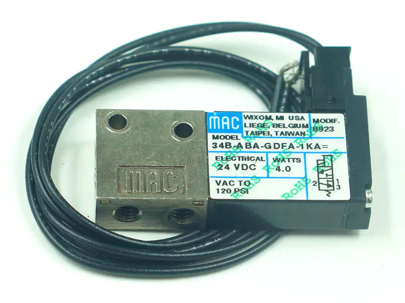 MAC 34B-ABA-GDFA-1KA Electroválvula