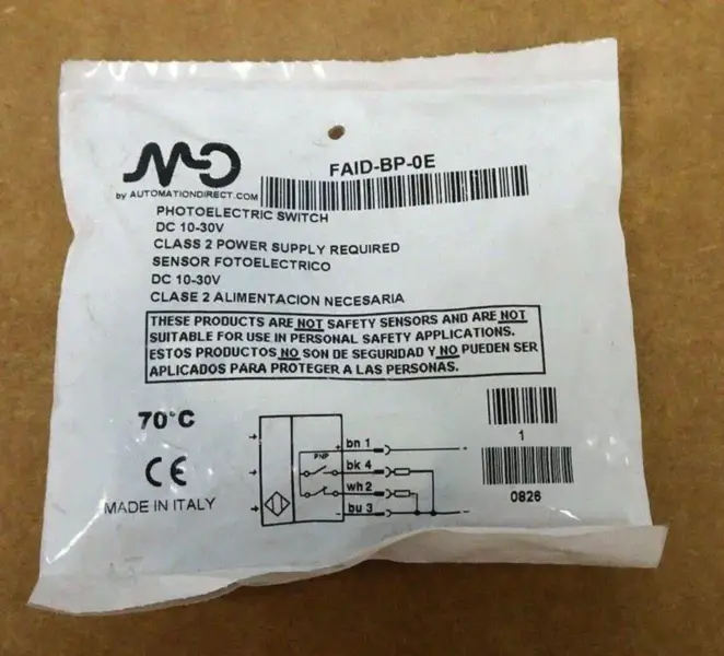 AUTOMATIZACIÓN DIRECTA FAID-BP-0E