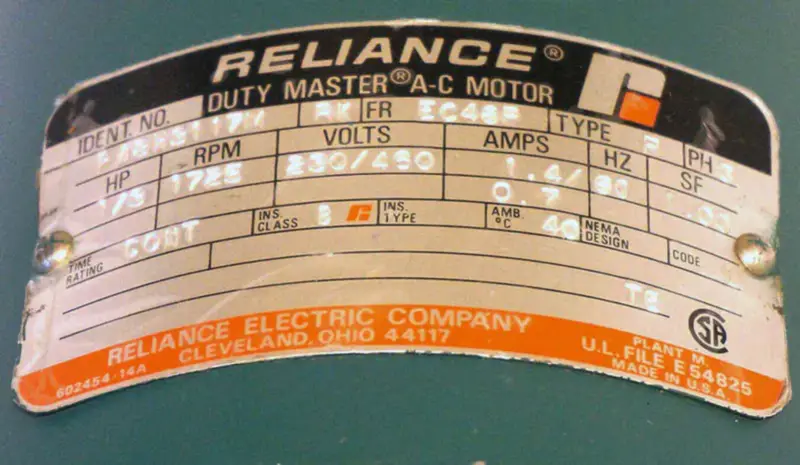 Reliance Eléctrico P48H3117M