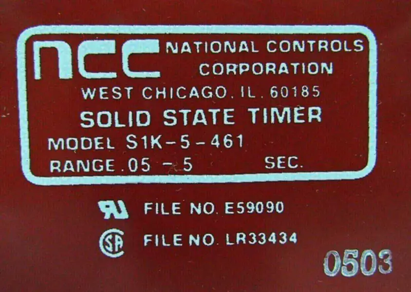 CONTROLES NACIONALES S1K-5-461