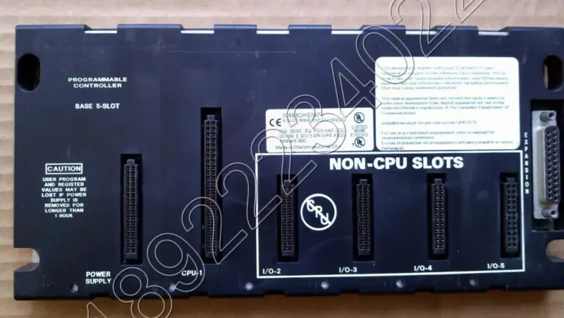 GE Fanuc IC693CHS397K 5 ranuras