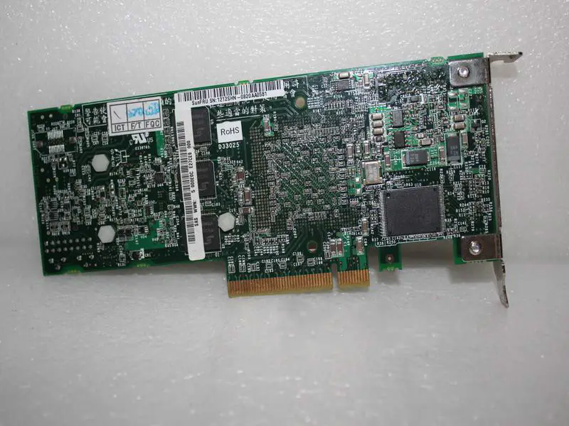 SUN 375-3536 Tarjeta de matriz RAID PCI-E SAS con batería