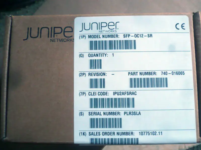 SFP-OC12-SR de Juniper