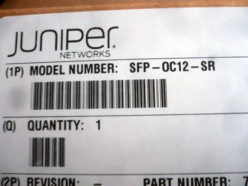 SFP-OC12-SR de Juniper