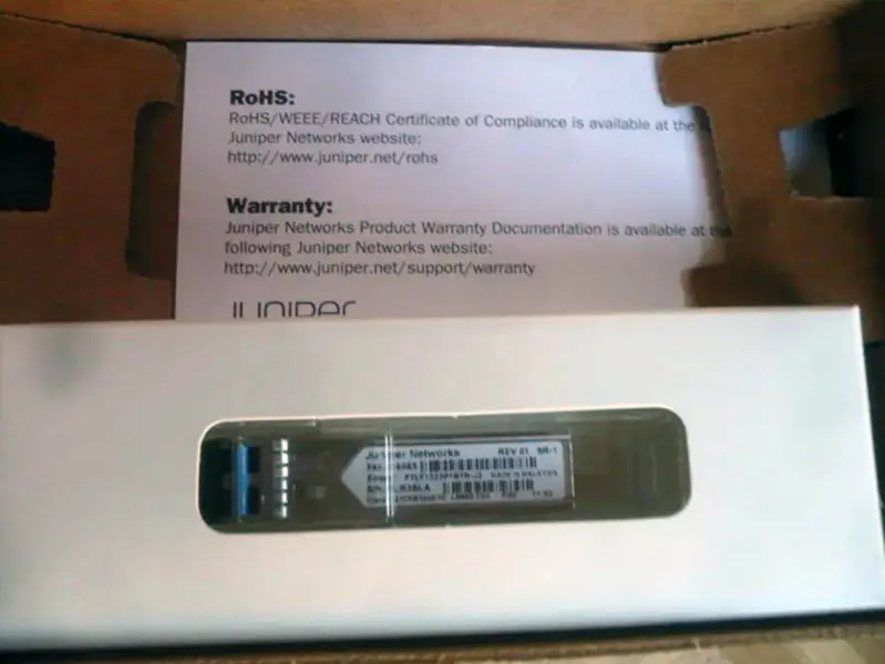 SFP-OC12-SR de Juniper