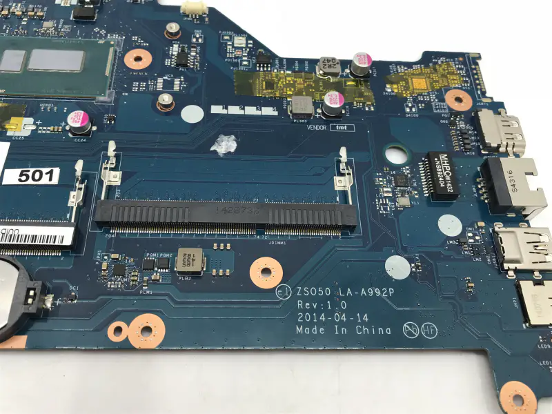 Placa base HP 760970-001 760970-501 LA-A992P
