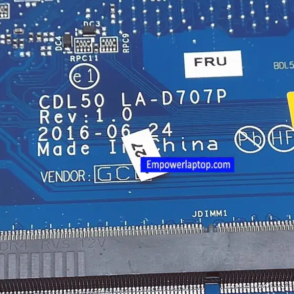 HP 17-G 829278-001 829278-601 DAX1BDMB6F0 I5-6200 CPU Placa Base Portátil
