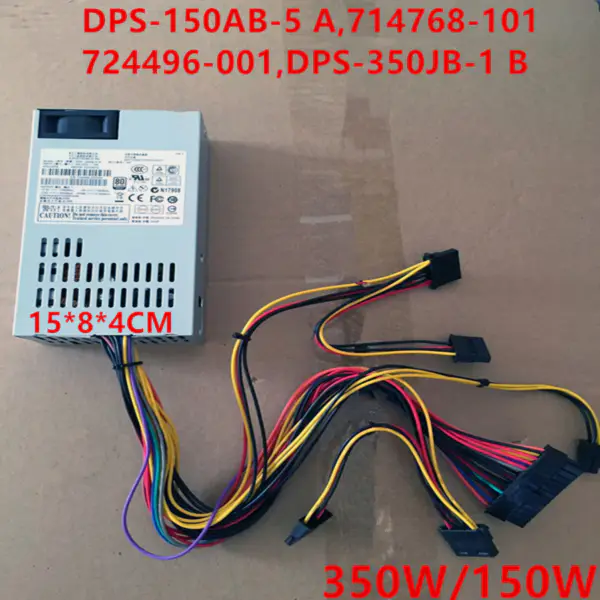 Fuente de alimentación para HP/DPS ProLiant G8 1U 350W/150W Fuente de alimentación conmutada DPS-150AB-5 A 714768-101 724496-001 DPS-350JB-1 B