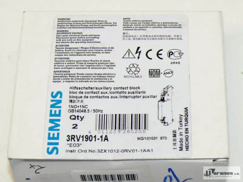 Siemens 3RV1901-1A