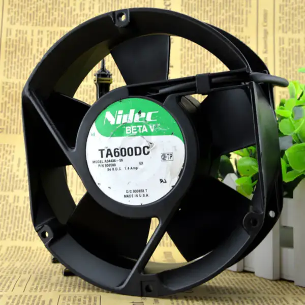 Ventilador Nidec TA600DC A34438-59 EX DC24V 1.4mp UPS
