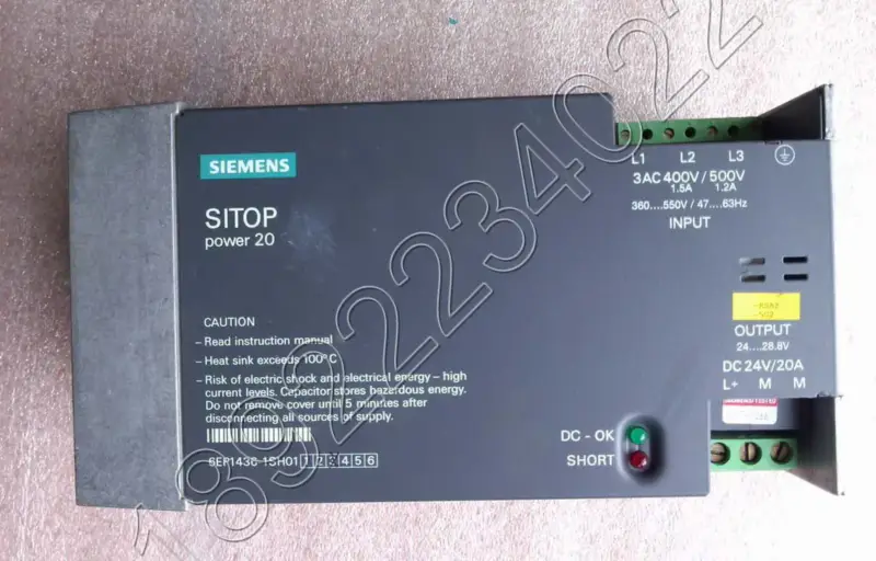 SIEMENS Fuente de alimentación 1P 6EP1436-1SH01