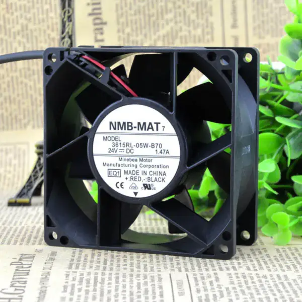 Minebea 615RL-05W-B70-E00 Ventilador NMB DC 24VDC 92X38.4MM 7200RPM