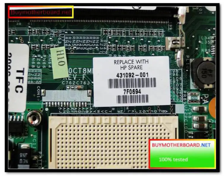 Placa base HP DV8000 430192-001