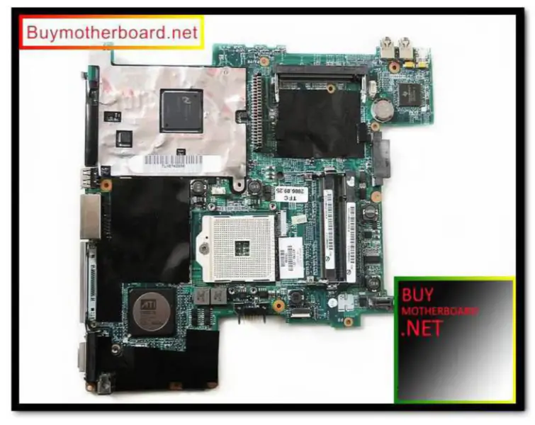 HP 431092-001 placa base para portátil ZE2000
