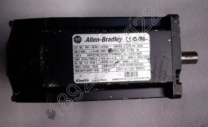 ALLEN-BRADLEY Motor MPL-B330P-HJ72AA