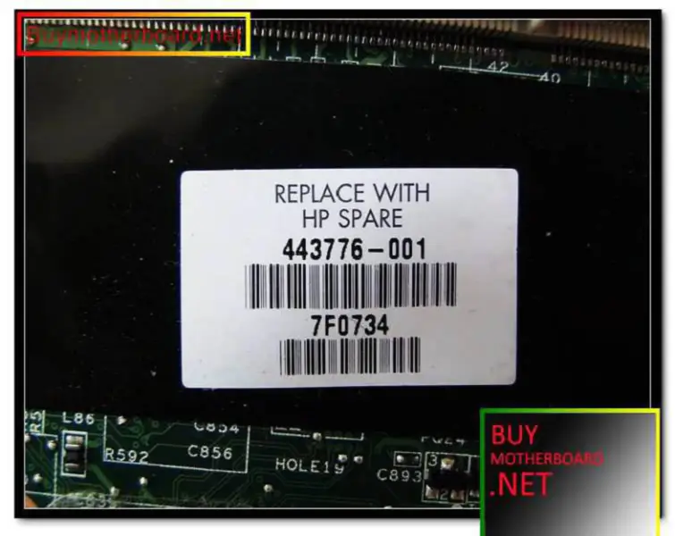 placa base 443776-001 para HP pavilion DV6000