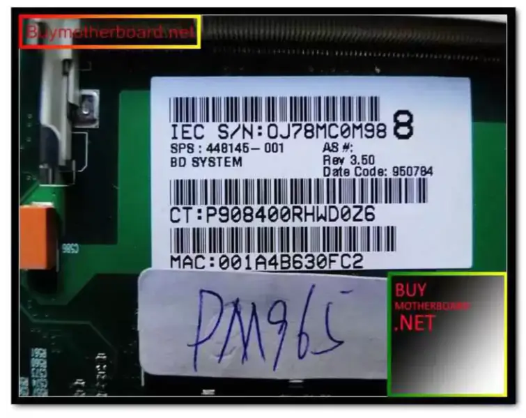 Placa base HP pavilion HDX 448145-001